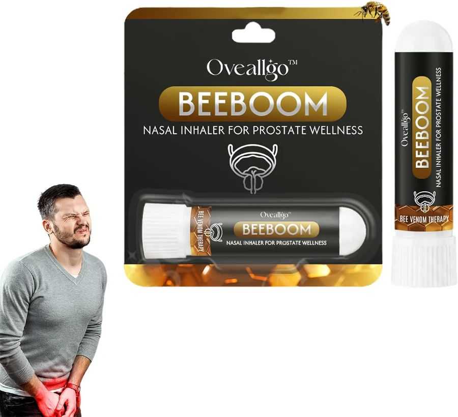 BeeBoom Nasal Inhaler Stick – Natural Prostate Wellness Support for Men